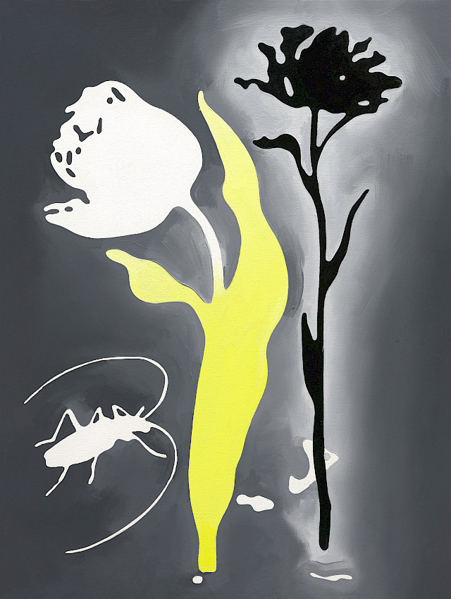 Falter und Puppe eines Virus "Michelangelo" an Boot-Baum