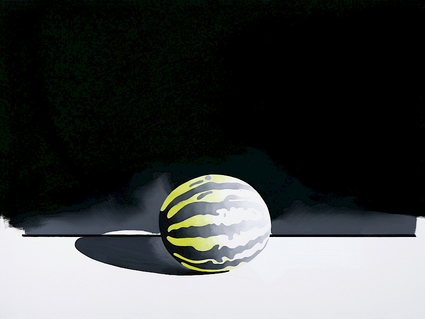 The Melon Wants to Be Alone in the Painting