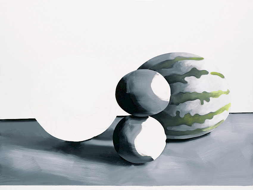 The Oranges Are Sour Because the Melons Are Painted Larger