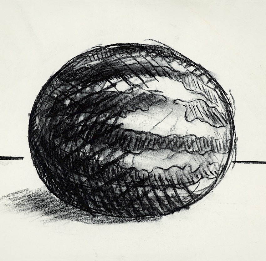 The Melon Wants to Be Alone in the Drawing